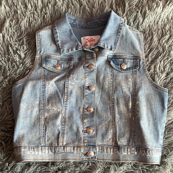 Justice Jean Jacket 🌟 - Picture 1 of 4